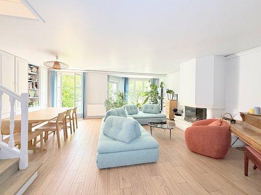 Maison de 150 m2 avec jardin, située dans le recherché domaine de l’Impératrice à Rueil-Malmaison