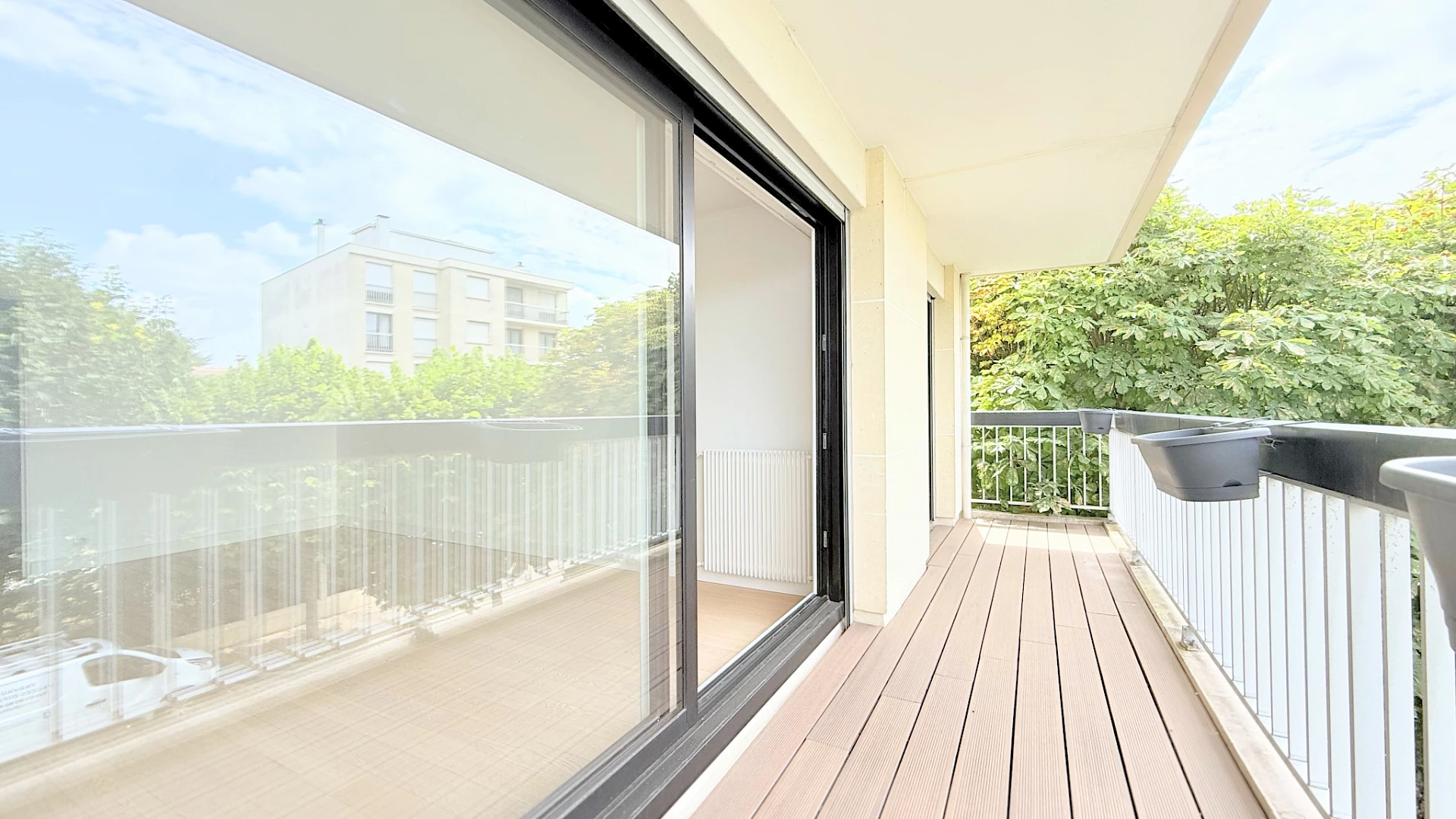 4 pièces traversant, 2e étage, résidence Beauharnais