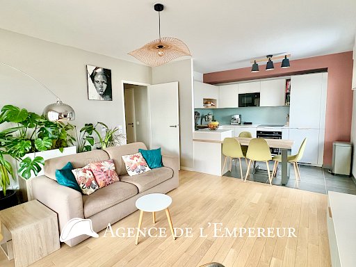 Appartement 3 pièces 59,27 m2 avec grand balcon et vue dégagée - Quartier Châtaigneraie
