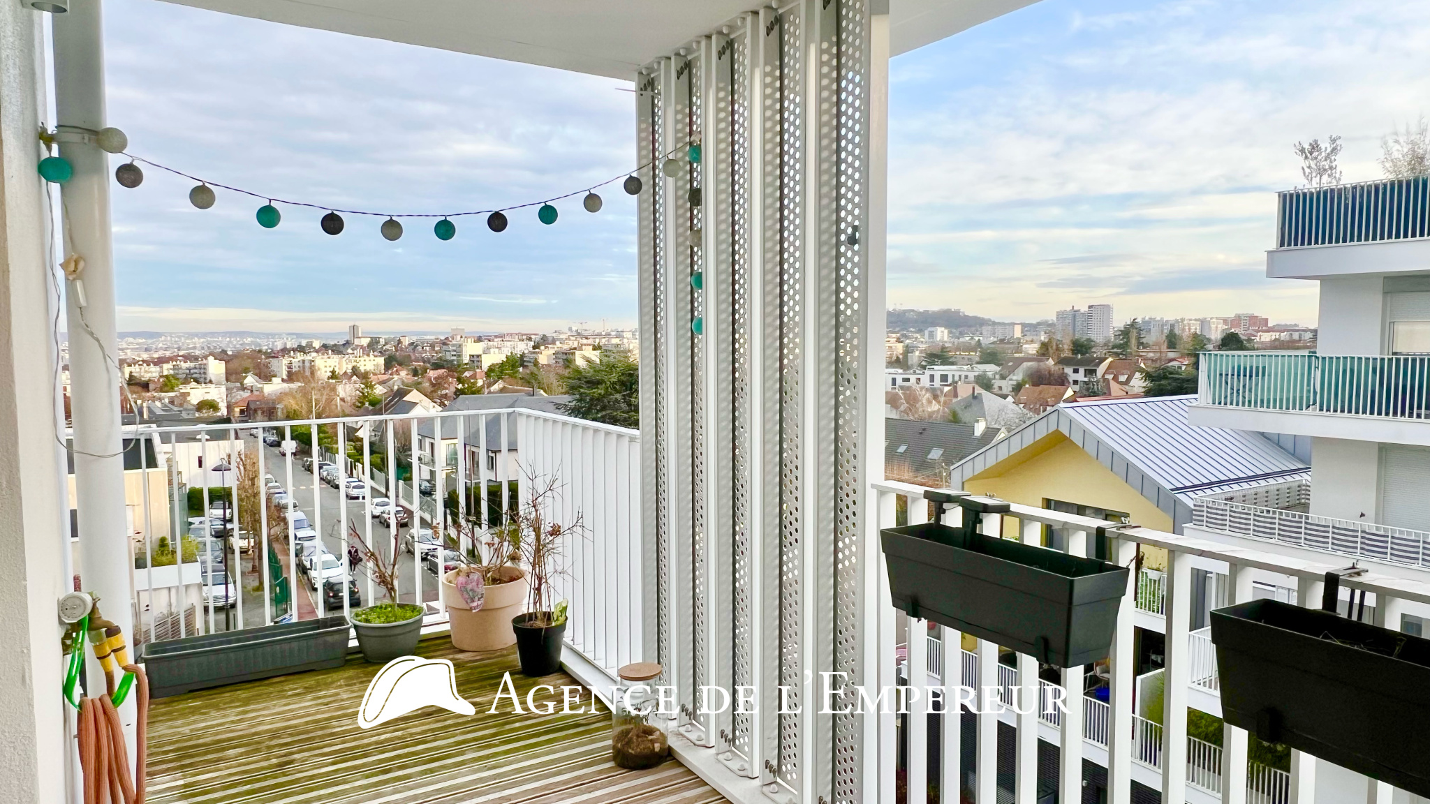 Appartement 3 pièces 59,27 m2 avec grand balcon et vue dégagée - Quartier Châtaigneraie