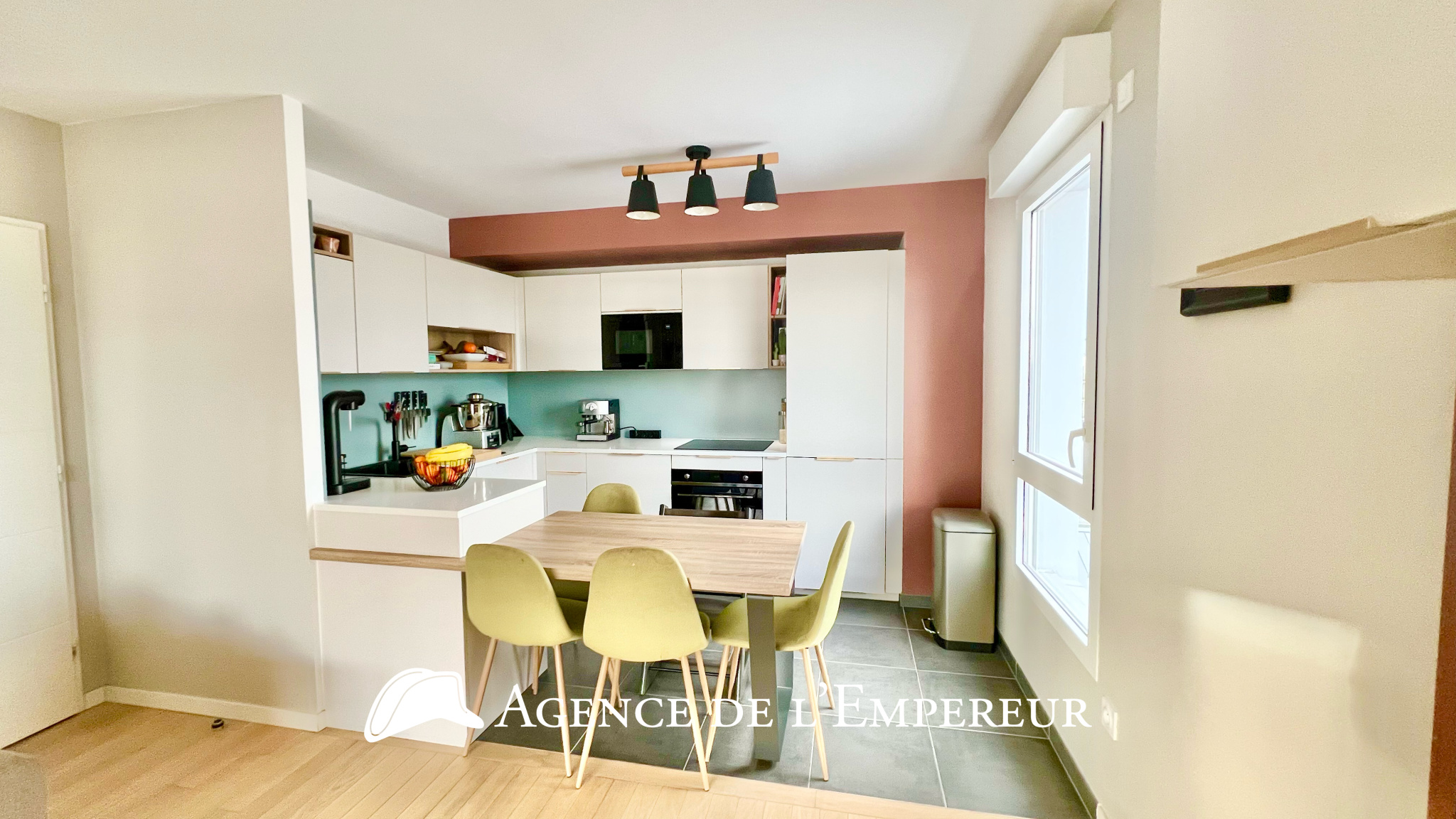 Appartement 3 pièces 59,27 m2 avec grand balcon et vue dégagée - Quartier Châtaigneraie