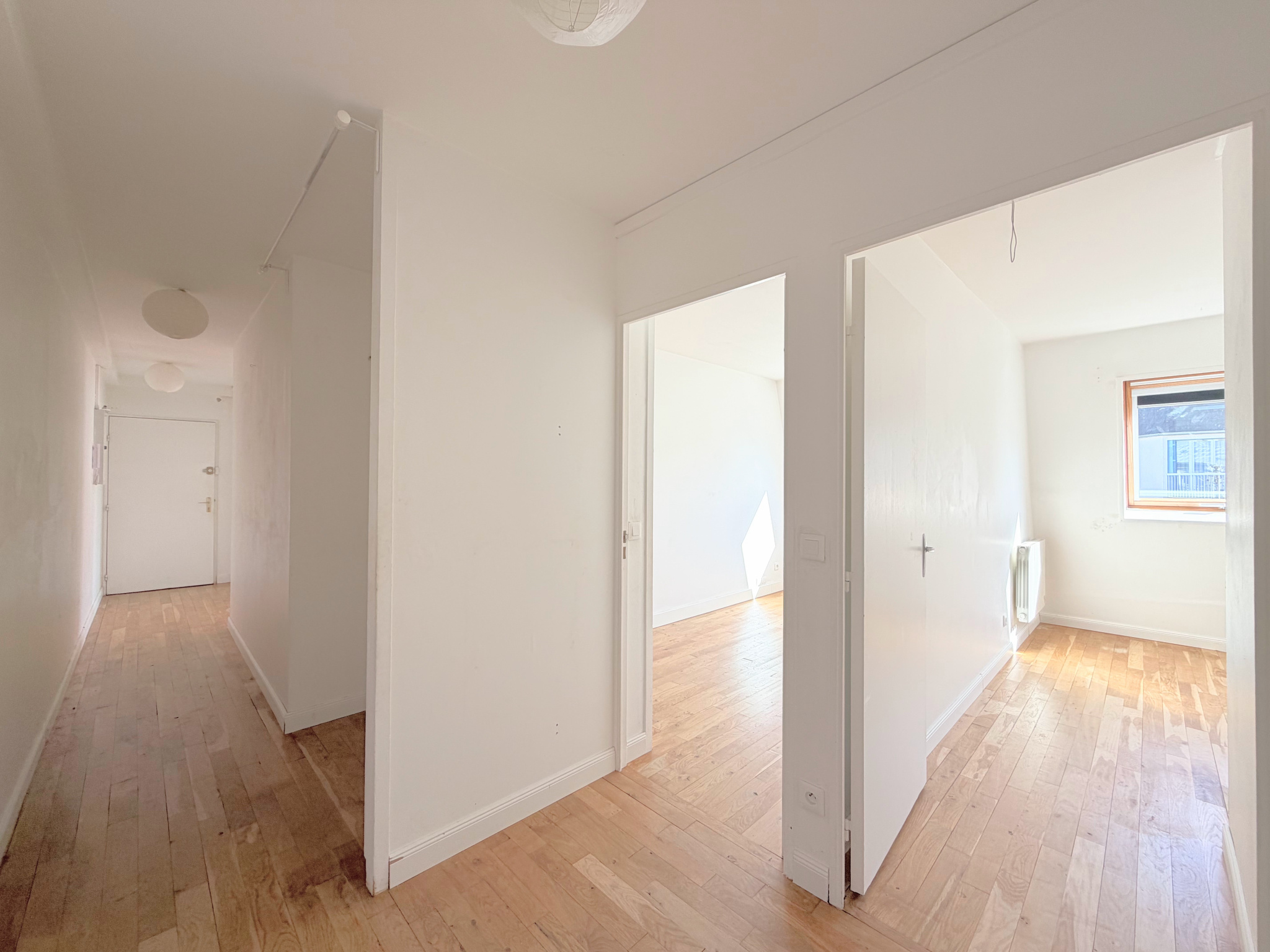 3 pièces avec parking, dernier étage, cœur de ville   DPE C